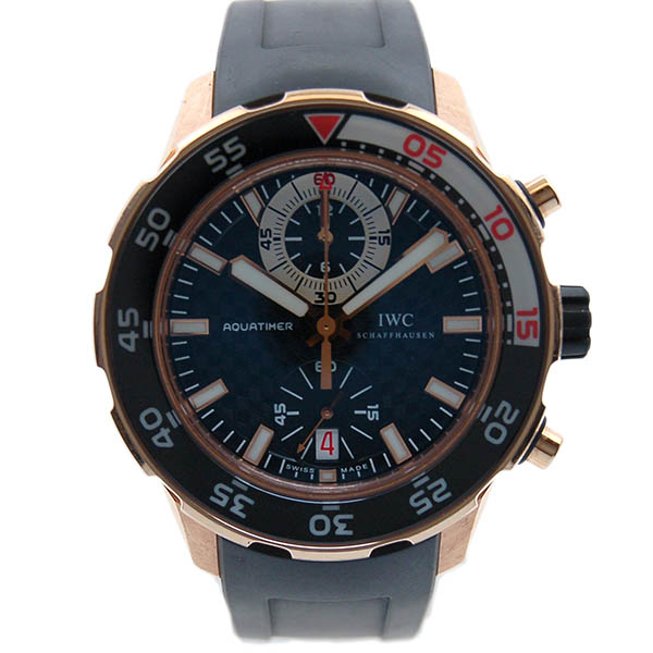 IWC　アクアタイマー　クロノグラフ 　IW376903　PG　ブラック　USED　中古