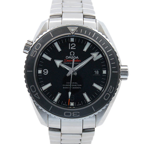 オメガ　OMEGA　プラネットオーシャン　232.30.46.21.01.001　ブラック　SS　45,5mm　USED　中古