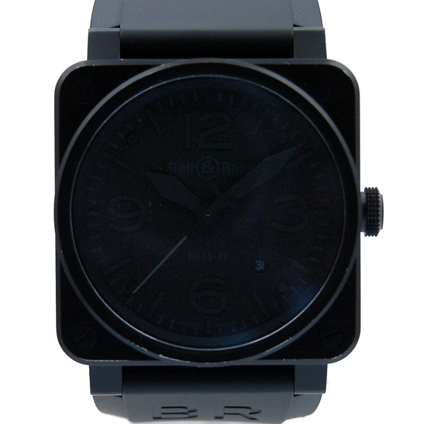 ベル＆ロス　BELL＆ROSS　BR03-92-PHANTOM　ファントム　PVD　42mm　USED　中古