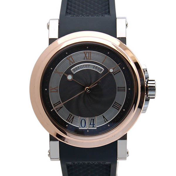 ブレゲ　BREGUET　マリーン2　ラージデイト　5817BE/Z2/5V8　USED　中古