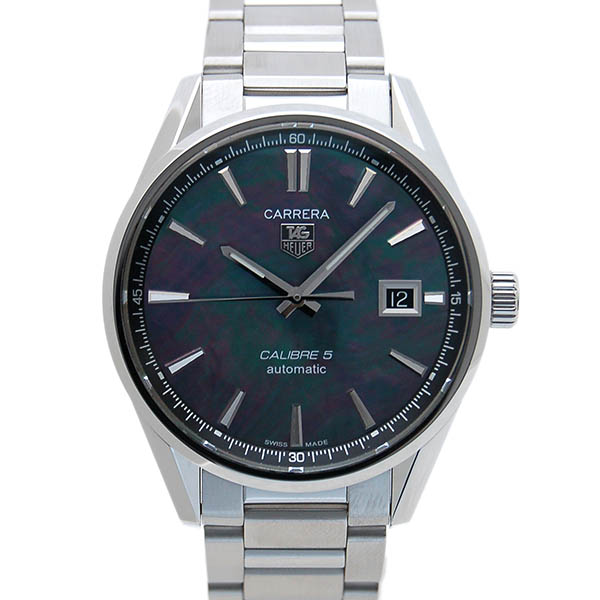 タグホイヤー　TAG HEUER　カレラ　キャリバー5　WAR211F.BA0782　ブラックシェル　日本限定　USED　中古
