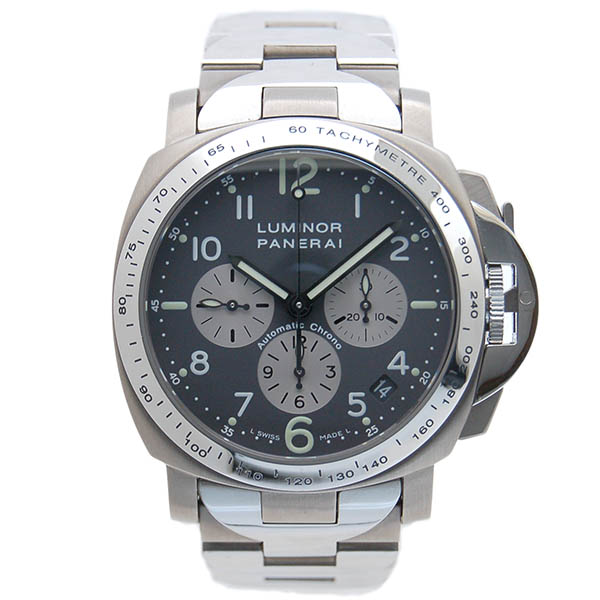 パネライ　PANERAI　ルミノール　クロノグラフ　エルプリメロ　PAM00122　40mm　自動巻　SS×チタン　USED　中古