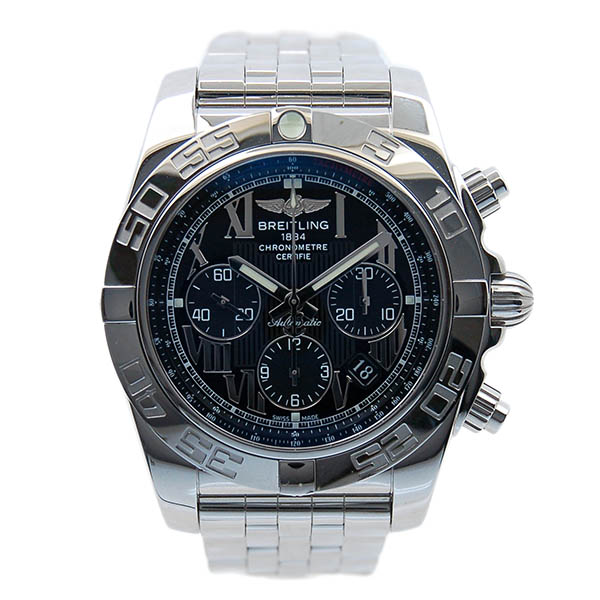 ブライトリング　BREITLING　クロノマット44　A011B56PA　ブラックローマ　SS　43,5mm　中古　USED