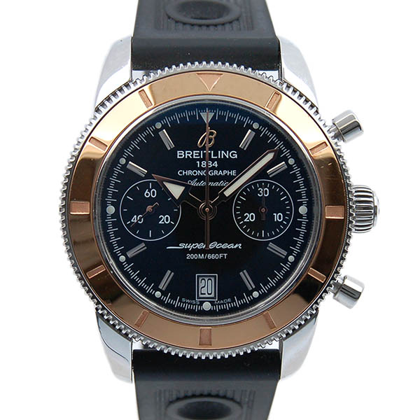 ブライトリング　BREITLING　スーパーオーシャンヘリテージ　クロノグラフ　44　U237B81ORC　USED　中古
