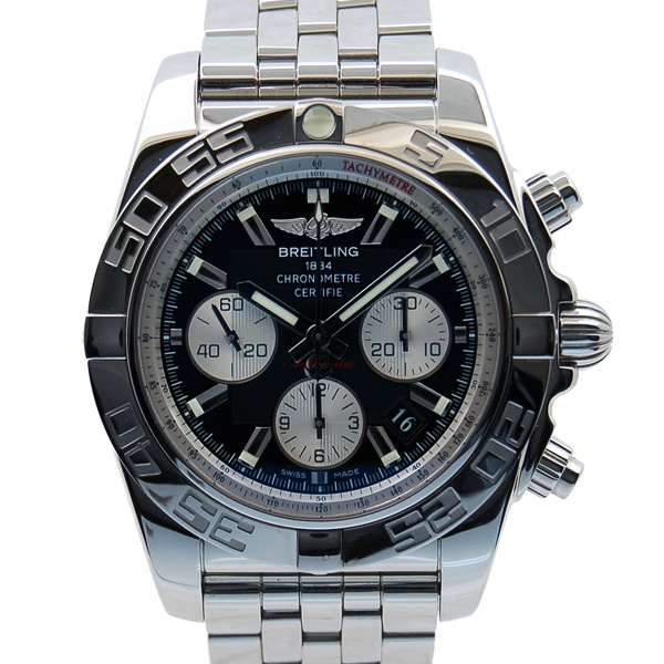 ブライトリング　BREITLING　クロノマット44　A011B67PA　オニキスブラック　SS　43,5mm　USED　中古