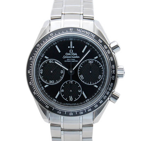 オメガ　OMEGA　スピードマスターレーシング　326.30.40.50.01.001　SS　ブラック　40mm　自動巻　未使用品