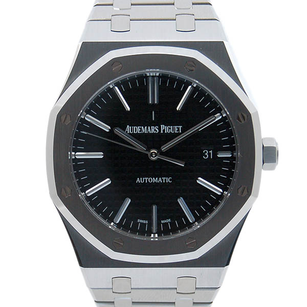 オーデマ・ピゲ　AUDEMARS PIGUET　ロイヤルオーク　15400ST.OO.1220ST.01　41mm　ブラック　USED　中古