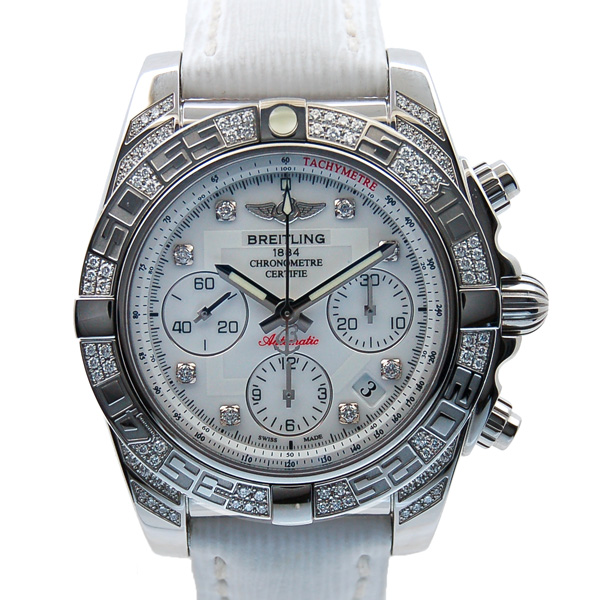 ブライトリング　BREITLING　クロノマット41　AB0140AF/A744　ダイヤモンド　USED　中古