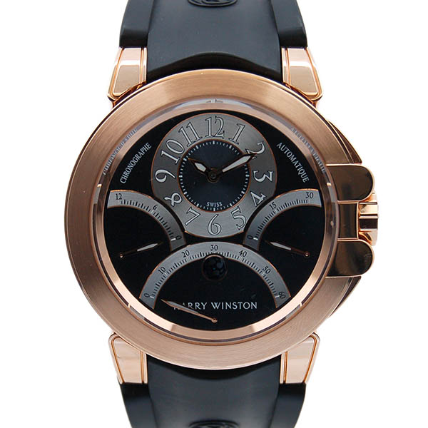 ハリーウィンストン　HARRY WINSTON　オーシャン　トリプルレトログラード　クロノグラフ　400/MCRA44RL.W　USED　中古