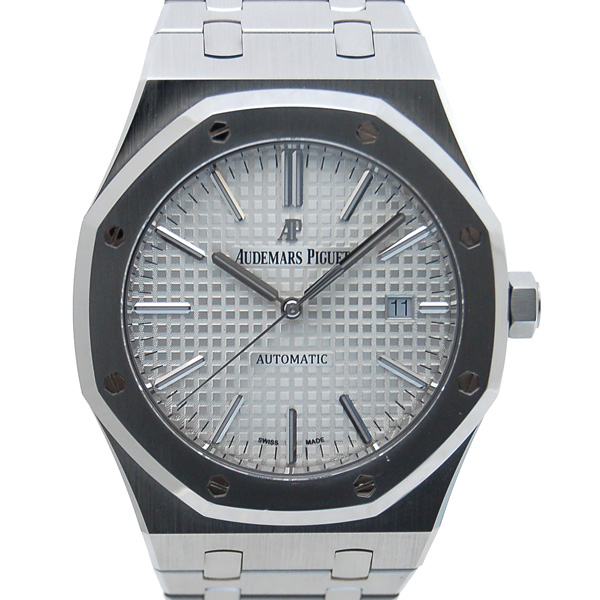 オーデマ・ピゲ　AUDEMARS PIGUET　ロイヤルオーク　15400ST.OO.1220ST.02　41mm　ホワイト　USED　中古