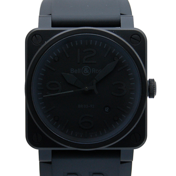 ベル＆ロス　BELL＆ROSS　BR03-92-PHANTOM　ファントム　PVD　42mm　USED　中古
