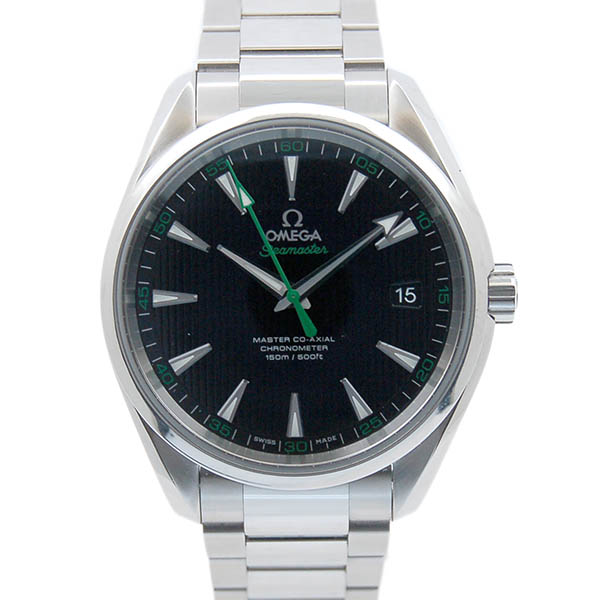 オメガ　OMEGA　シーマスター　アクアテラ　マスターコーアクシャル　231.10.42.21.01.004　SS　ブラック　USED　中古