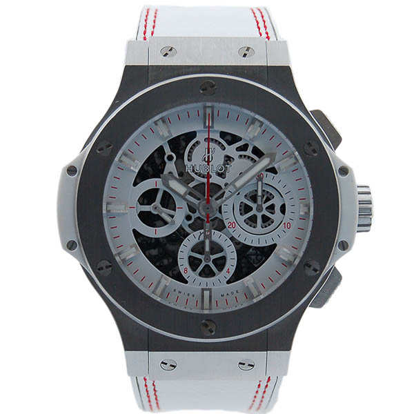 ウブロ　HUBLOT　アエロバン　オールホワイト　スペシャルエディション　奇跡の一本松　311.SE.2113.VR.JDR14　日本限定15本　USED　中古