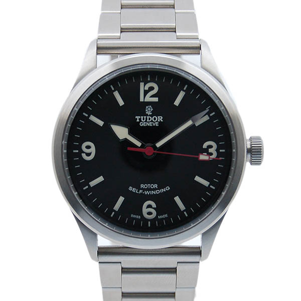 チューダー(チュードル)　TUDOR　ヘリテージ　レンジャー　79910　SS　41mm　自動巻　ブラック　USED　中古