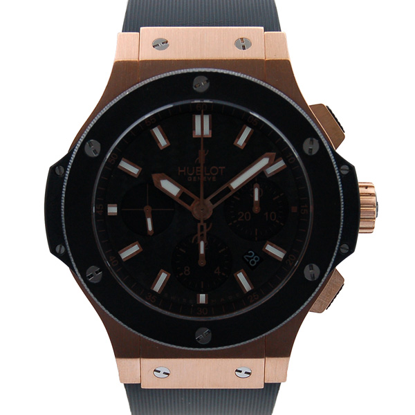 ウブロ　HUBLOT　ビッグバン　エボリューション　セラミックゴールド　301.PM.1780.RX　44,5mm　18KPG　ブラックカーボン　USED　中古