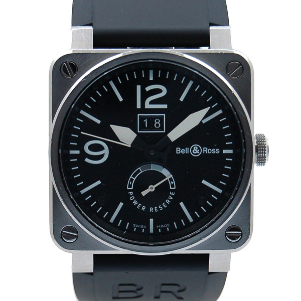 ベル＆ロス　BELL＆ROSS　BR03-90 パワーリザーブ・ド・マルシェ グランドデイト　42mm　USED　中古