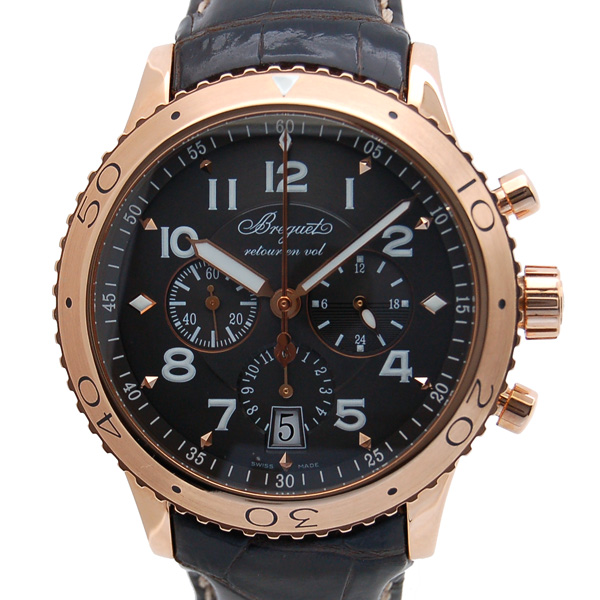 ブレゲ　BREGUET　トランスアトランティック　タイプ21　3810BR/92/9ZU　ブラウン　K18ピンクゴールド　USED　中古