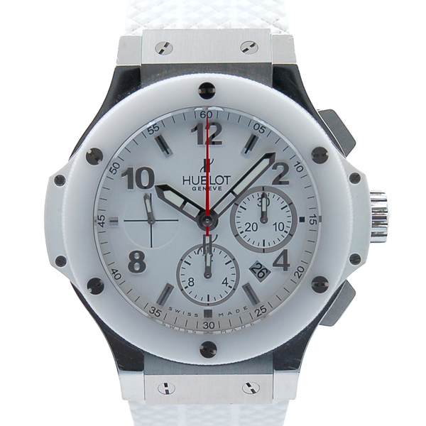 ウブロ　HUBLOT　ビッグバン　サンモリッツ　301.SE.230.RW　ホワイトセラミック　44mm　USED　中古