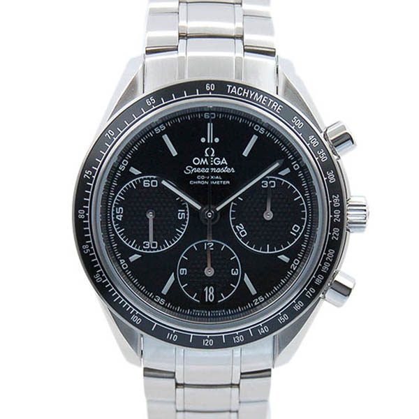 オメガ　OMEGA　スピードマスターレーシング　326.30.40.50.01.001　SS　ブラック　40mm　自動巻　未使用品