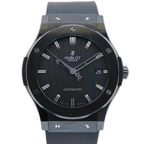 ウブロ　HUBLOT　クラシックフュージョン　ブラックマジック　511.CM.1770.RX　45mm　セラミック　USED　中古