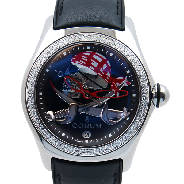コルム　CORUM　バブル　プライベティア　ベゼルダイヤ　082.157.47/F701 PIRR　世界250本限定　USED　中古