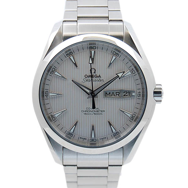 オメガ　OMEGA　シーマスター　アクアテラ　アニュアルカレンダー　231.10.43.22.02.001　メンズ　43mm　SS　シルバータペストリー　未使用品