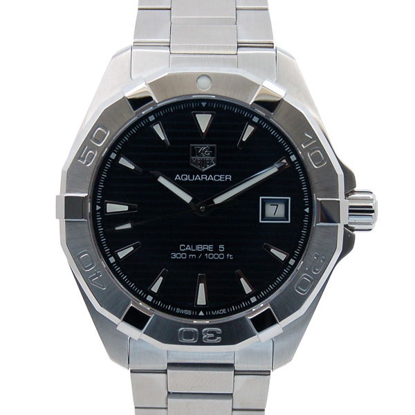 タグホイヤー　TAG HEUER　アクアレーサー　キャリバー5　WAY2112.BA0928　ブルー　USED　中古