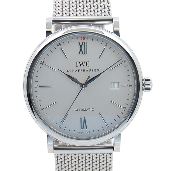 IWC　ポートフィノ　IW356505　SS　40mm　シルバー　USED　中古