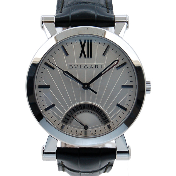 ブルガリ　BVLGARI　ソティリオ　ブルガリ　SB42WSLDR　シルバー　SS　USED　中古