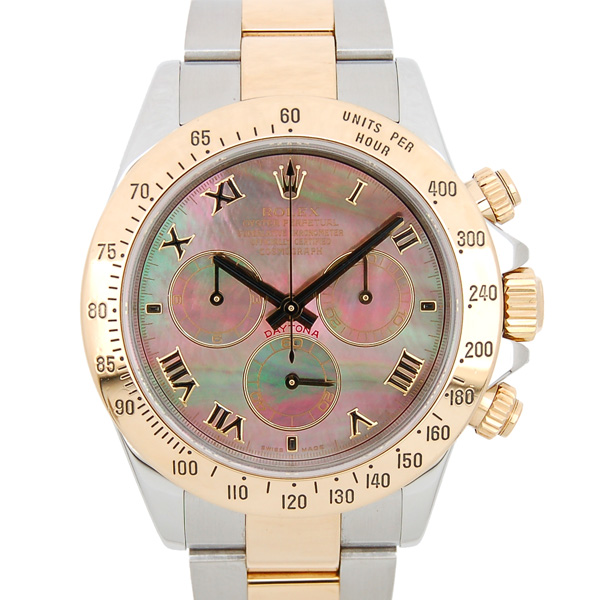 ロレックス　ROLEX　デイトナ　116523NR　ブラックシェル　18KYG/SS　40mm　D番　USED　中古