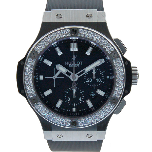 ウブロ　HUBLOT　ビッグバンエボリューション　ベゼルダイヤ　301.SX.1170.RX.1104　自動巻　SS　44mm　USED　中古