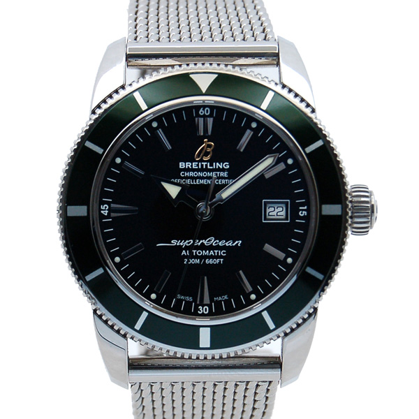 ブライトリング　BREITLING　スーパーオーシャンヘリテージ42　A170B04OCA　ブラック　USED　中古