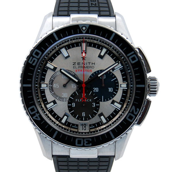 ゼニス　エルプリメロ　ストラトス　フライバック　フェリックスバウムガートナー　03.2066.405/69.R515　中古