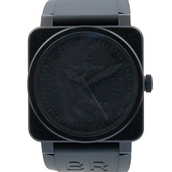ベル＆ロス　BELL＆ROSS　BR03-92-PHANTOM　ファントム　PVD　42mm　USED　中古