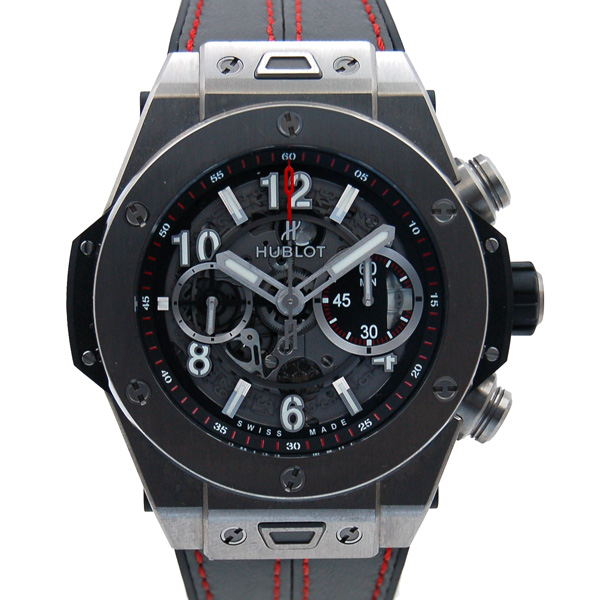 ウブロ　HUBLOT　ビッグバン　ウニコ　チタニウム　411.NX.1170.RX　45mm　チタン　USED　中古