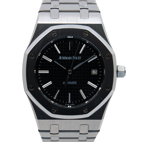 オーデマ・ピゲ　AUDEMARS PIGUET　ロイヤルオーク　ラージサイズ　15300ST.OO.1220ST.03　ブラック　USED　中古