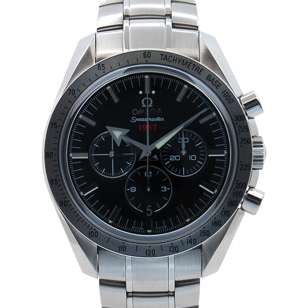 オメガ　OMEGA　スピードマスター　ブロードアロー　1957　50周年記念モデル　321.10.42.50.01.001　USED　中古