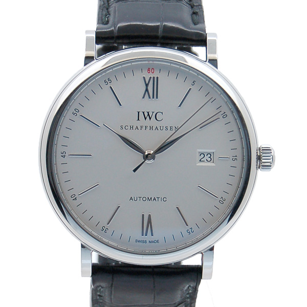 IWC　ポートフィノ　IW356501　SS　40mm　シルバー　USED　中古