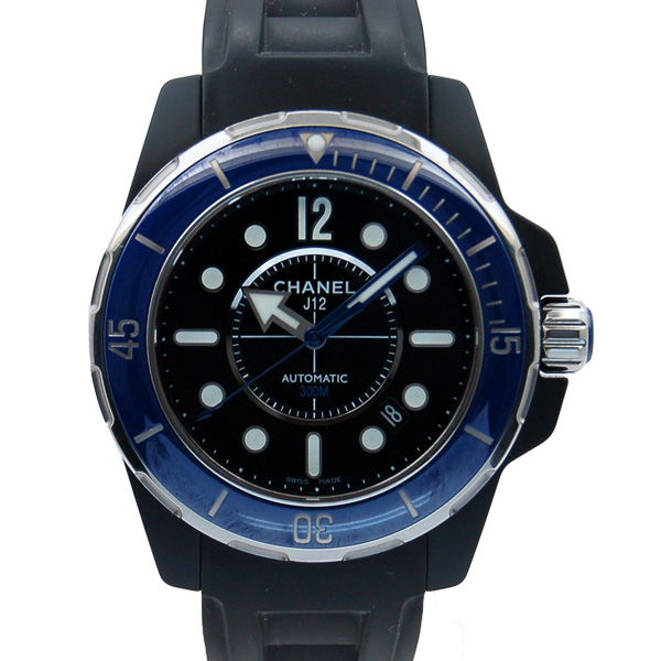 シャネル　CHANEL　J12　マリーン　42　H2559　ブラック　USED　中古