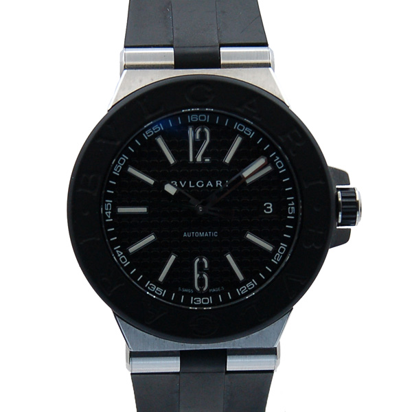 ブルガリ　BVLGARI　ディアゴノ　DG40BSVD　メンズ　自動巻　40mm　USED　中古