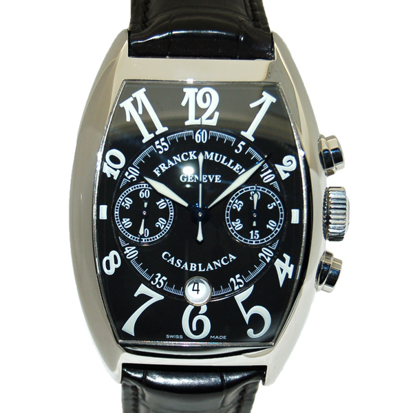 フランクミュラー　FRANCK MULLER　カサブランカ　クロノグラフ　8885CCCDT　USED　中古