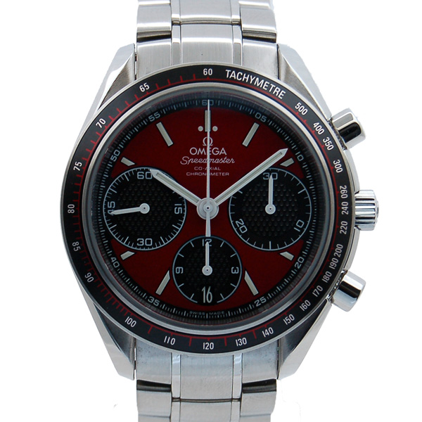 オメガ　OMEGA　スピードマスターレーシング　326.30.40.50.11.001　レッド/ブラック　USED　中古
