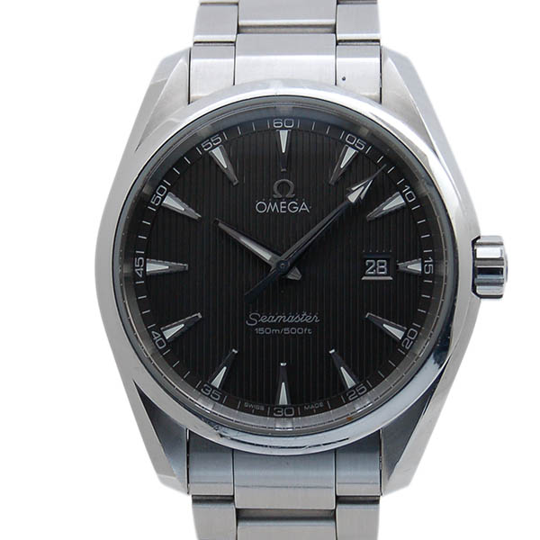 オメガ　OMEGA　シーマスター　アクアテラ　231.10.39.61.06.001　グレータペストリー　メンズ　クォーツ　USED　中古