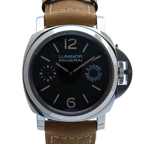 パネライ　PANERAI　ルミノールマリーナ　8デイズ　アッチャイオ　PAM00590　44mm　手巻き　USED　中古