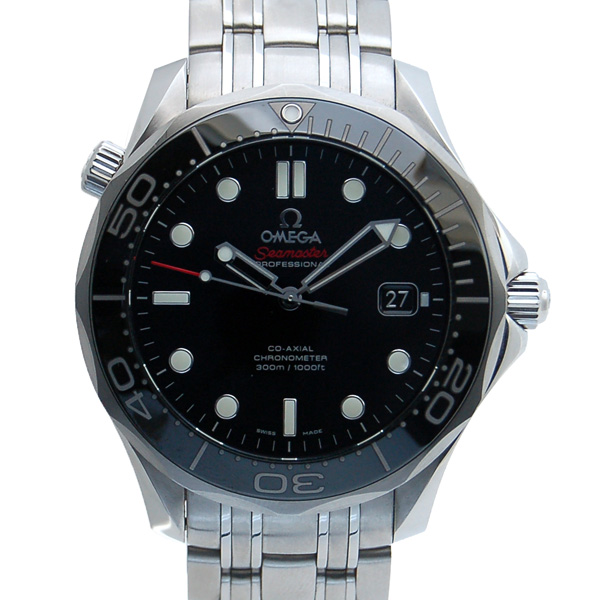 オメガ　OMEGA　シーマスター300　コーアクシャル　212.30.41.20.01.003　ブラック　41mm　USED　中古