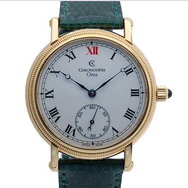 クロノスイス　CHRONOSWISS　オレア　CH1161-CB　K18イエローゴールド　手巻き　USED　中古