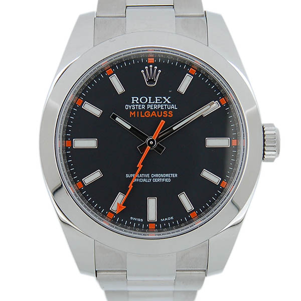 ロレックス　ROLEX　ミルガウス　116400　ブラック　ランダム番　SS　USED　中古