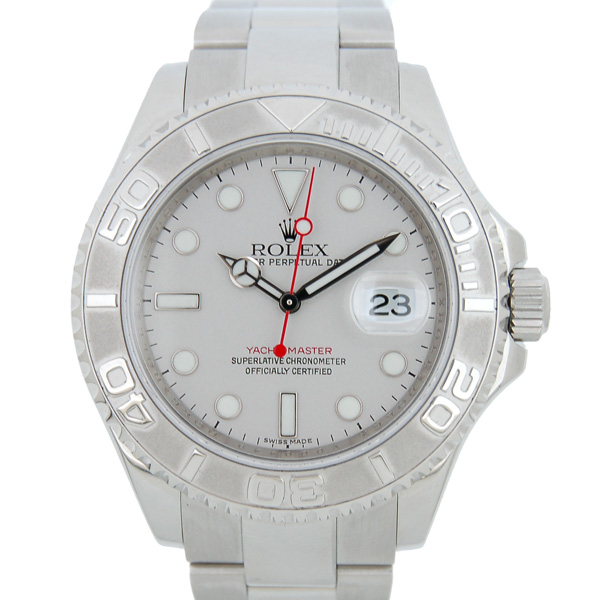 ロレックス　ROLEX　ヨットマスター　ロレジウム　Ref.16622　プラチナベゼル　V番ルーレット　USED　中古