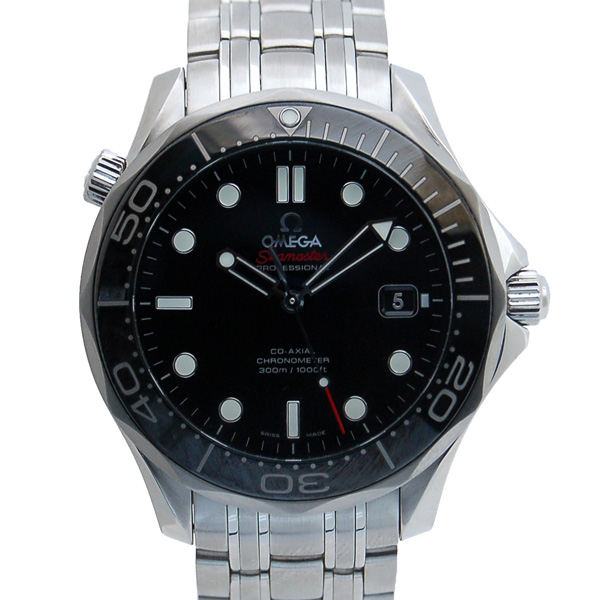 オメガ　OMEGA　シーマスター300　コーアクシャル　212.30.41.20.01.003　ブラック　41mm　USED　中古