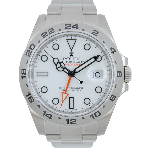 ロレックス　ROLEX　エクスプローラー2　ホワイト　Ref.216570　新型　GMT　ランダム番　未使用品